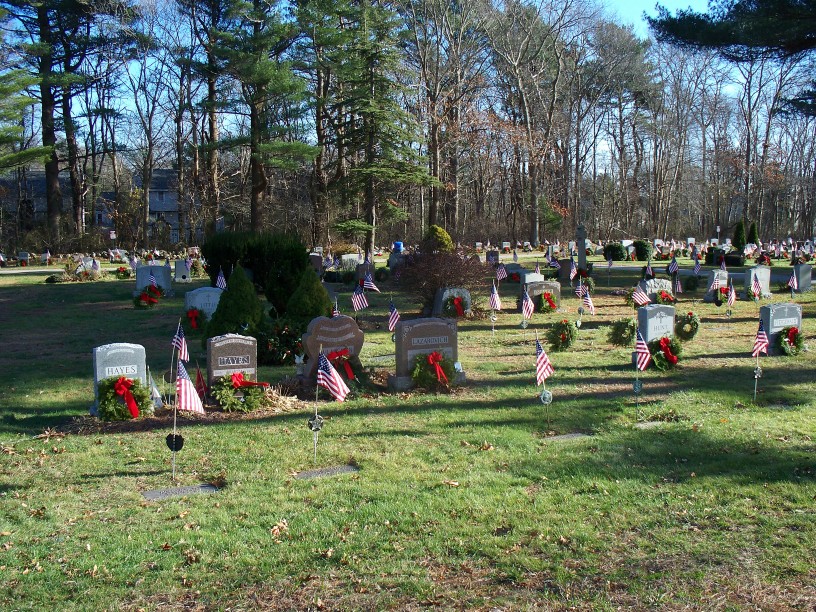 Placed wreaths