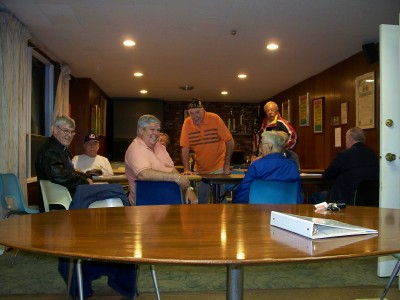Exec Meeting at Kof C