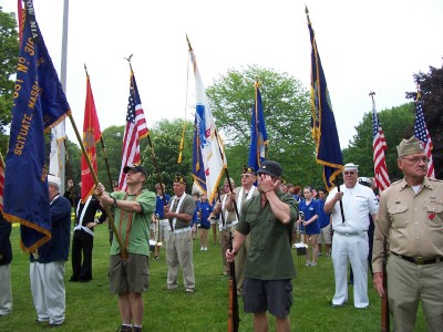 Legion and VFW Color Guard