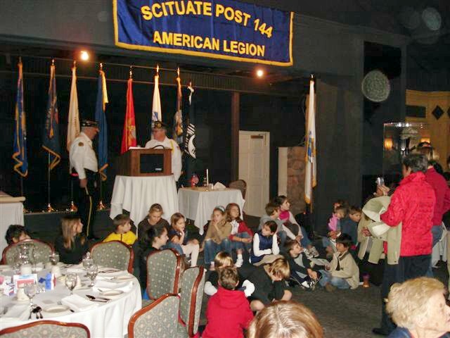 Chldren participating in the ceremony.